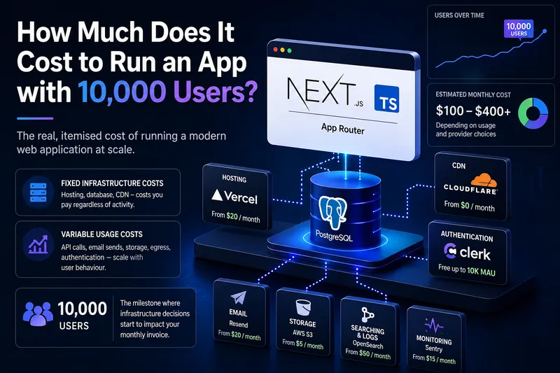 How Much Does It Cost to Run an App with 10,000 Users